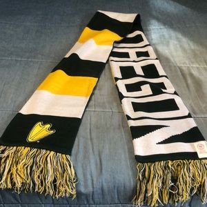 University of Oregon Reversible Woven Scarf